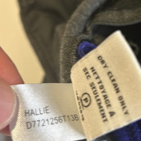 Diane von Furstenberg purple and gray colorblock sheath  Hallie dress size 6 - Picture 8 of 8